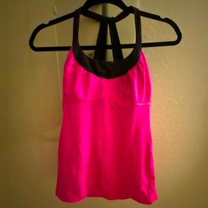 Lululemon built in bra top